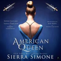 audiobook cover: American Queen, by Sierra Simone, narrated (in part) by Stephanie Rose