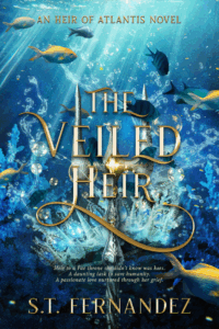 book cover: The Veiled Heir, by S.T. Fernandez