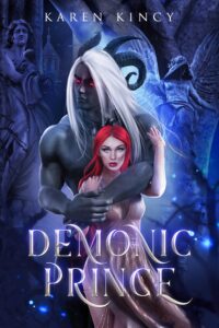 book cover: Demonic Prince, by Karen Kincy