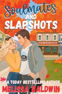book cover: Soulmates and Slapshots, by Melissa Baldwin