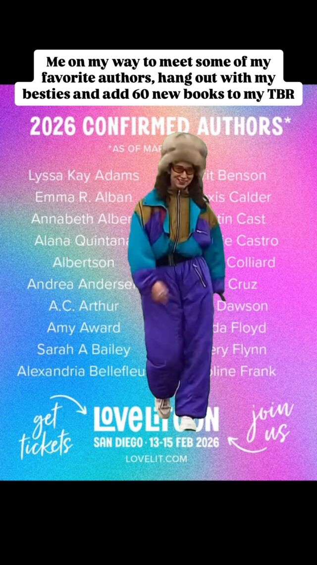 Who is coming to LoveLitCon next Valentine’s weekend in San Diego? Tickets are available now

#lovelitcon2026 #lovelitcon #sandiegoevents #bookstagram