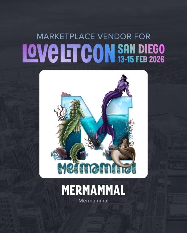 🧜‍♀️ VENDOR ANNOUNCEMENT 🧜‍♀️

We’re thrilled to welcome Mermammal to the LoveLitCon Marketplace!

✨Bringing a splash of magic with custom prints, notecards, bookmarks, and more, Mermammal’s whimsical creations are perfect for readers who love a little enchantment with their page turns. 🌊📚

Come find something fintastic this February in San Diego! 🐚💕

#LoveLitCon #Mermammal #BookishMerch #CustomPrints #Bookmarks #RomanceReaders #VendorSpotlight #LoveLitCon2026 #BookishMarketplace
