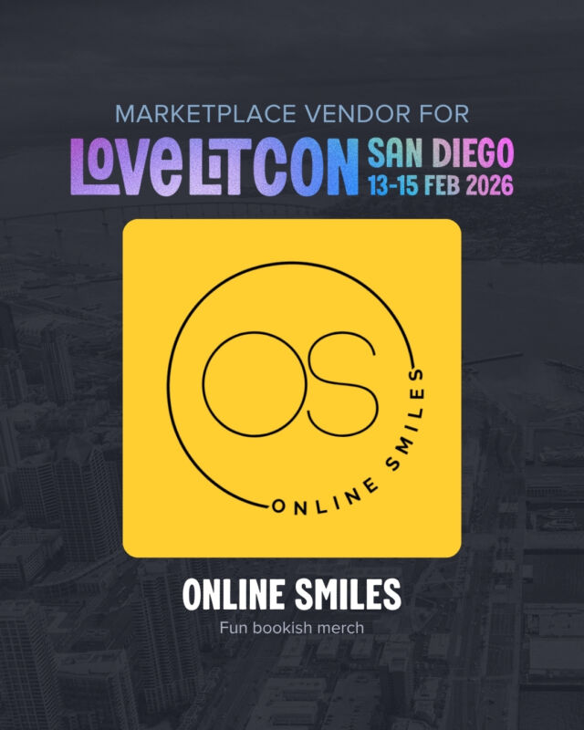 😍VENDOR SPOTLIGHT😍

Say hello to Online Smiles, a SoCal based biz bringing all the romance book vibes to LoveLitCon. From swoon-worthy shirts and cup sleeves to stickers, tumblers, and more, they’ve got you covered!

Get ready to shop the cutest finds in our marketplace next February! 💖

#LoveLitCon #OnlineSmiles #BookishMerch #RomanceReaders #SoCalSmallBiz #LoveLitCon2026 #BookishStyle