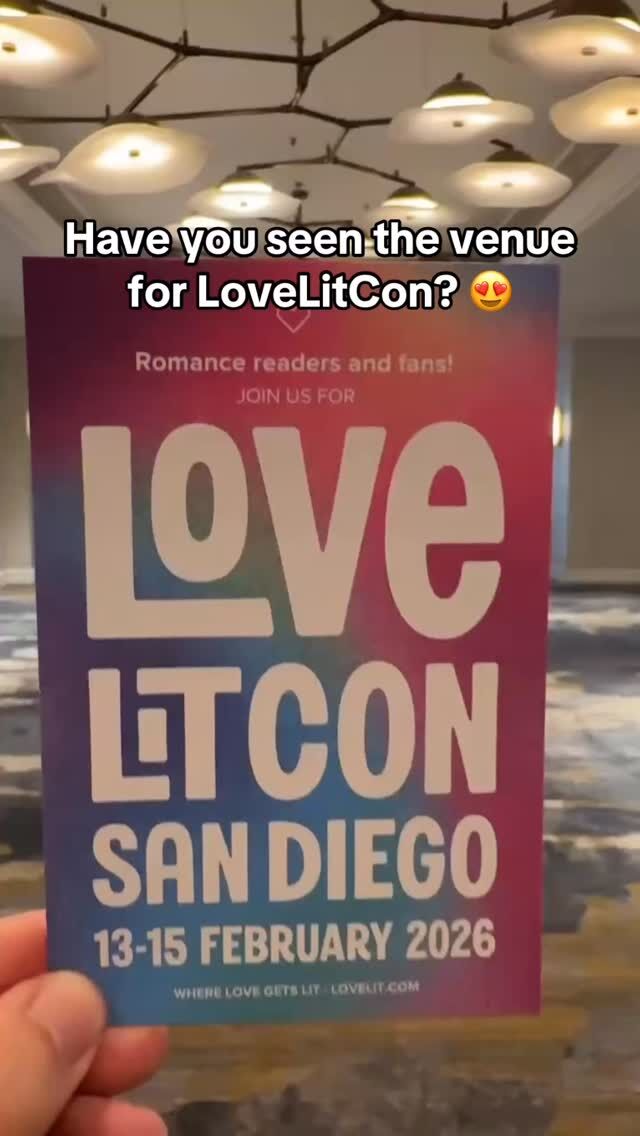 San Diego is the perfect backdrop for all things romance books. Have you seen the LoveLitCon venue? 😍

#lovelitcon #romancereaders #bookstagram #lovelitcon2026 #booksigning #sandiegoevents #meettheauthor #romancebooks #bookish #romancebookstagram
