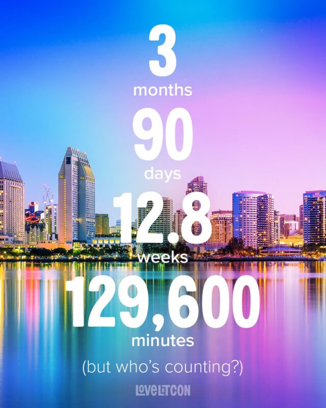 ✨ 3 months. 90 days. 12.8 weeks. 129,600 minutes…
…but who’s counting? (We are. Obviously. 😏)

LoveLitCon is officially right around the corner and San Diego is getting ready to welcome all the swoons, stories, signings, and book-bestie magic. 💕📚

Grab your tickets, start your TBR, and get ready for the ultimate Valentine’s weekend with your favorite authors.

Let the countdown BEGIN! ⏳💖

#LoveLitCon2026 #RomanceReaders #BookishEvents #SanDiegoLove #lovelitcon