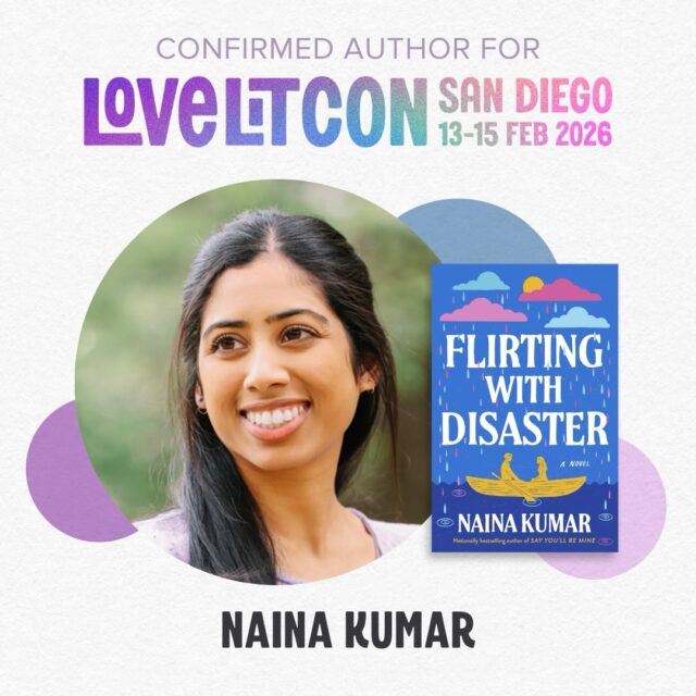 📣 Author Announcement!

We are thrilled to welcome Naina Kumar to LoveLitCon 2026 as a signing author! ✨

Naina is the brilliant mind behind Flirting With Disaster, a romance full of wit, heart, and just the right amount of chaos. She’s the perfect addition to our lineup of storytellers who know how to sweep readers off their feet.

Come meet Naina, get your books signed, and fall even deeper in love with her books. 💕

📍 San Diego
📅 February 13–15, 2026
🎟 Tickets at lovelit.com

Help us give her the warmest welcome!

#LoveLitCon #RomanceReaders #RomanceAuthors #NainaKumar #FlirtingWithDisaster #AuthorAnnouncement #BookSigning #SAnDiego #BookishCommunity #SanDiegoEvents