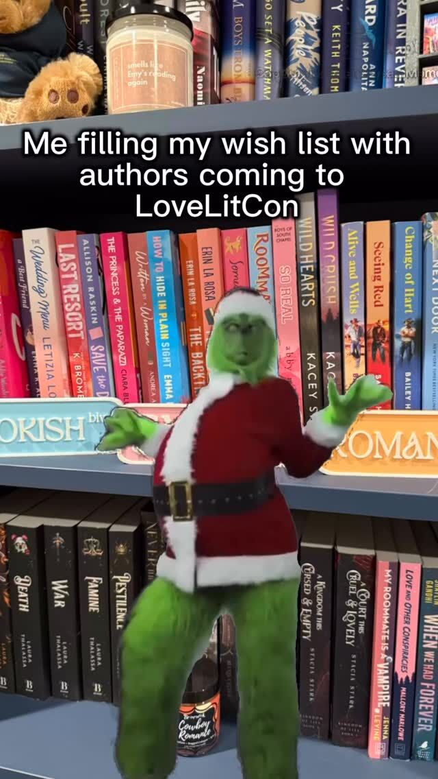 How many books are on your Christmas list? 

#lovelitcon #romancereaders #bookstagram #christmaslist