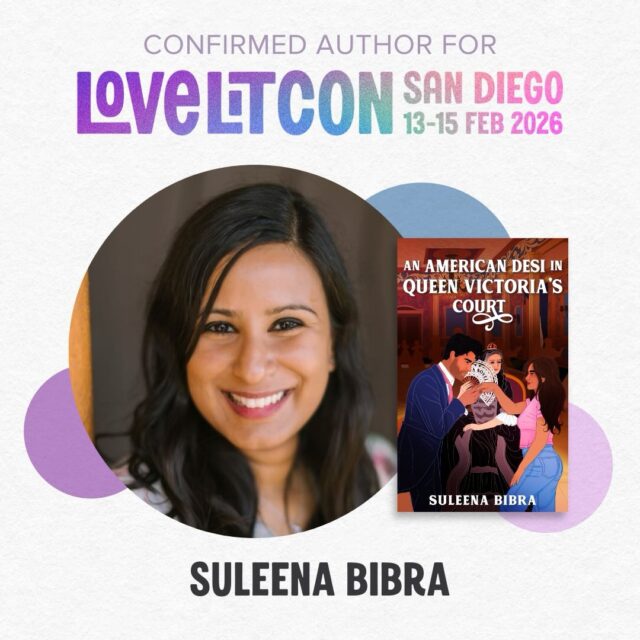 ✨ Author Announcement! ✨

We’re so excited to welcome Suleena Bibra as a signing author at LoveLitCon!

Suleena is the author of An American Desi in Queen Victoria’s Court, a smart, swoony historical romance that blends culture, history, and heart.

Be sure to stop by, say hello, and grab a signed copy while you’re at LoveLitCon! We can’t wait for you to meet her! 💕📚

#LoveLitCon #AuthorAnnouncement #SigningAuthor #HistoricalRomance #IndieAuthor BookishEvents