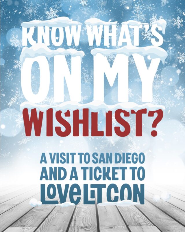🎅 Ho Ho Ho… it’s not too late to pass your wishlist along!

Let your loved ones and friends know that LoveLitCon is at the top of your list. They can grab a ticket for you and even surprise you by buying it on your behalf 🎁✨

Best gift? A weekend full of books, authors, shopping, and romance. 💕📚

Use code: HOHOHO for $50 off your ticket purchase.

#holidaygiftidea #booklovegift #lovelitcon #lovelitcon26 #sandiegobookevent #holidayromance #bookstagram